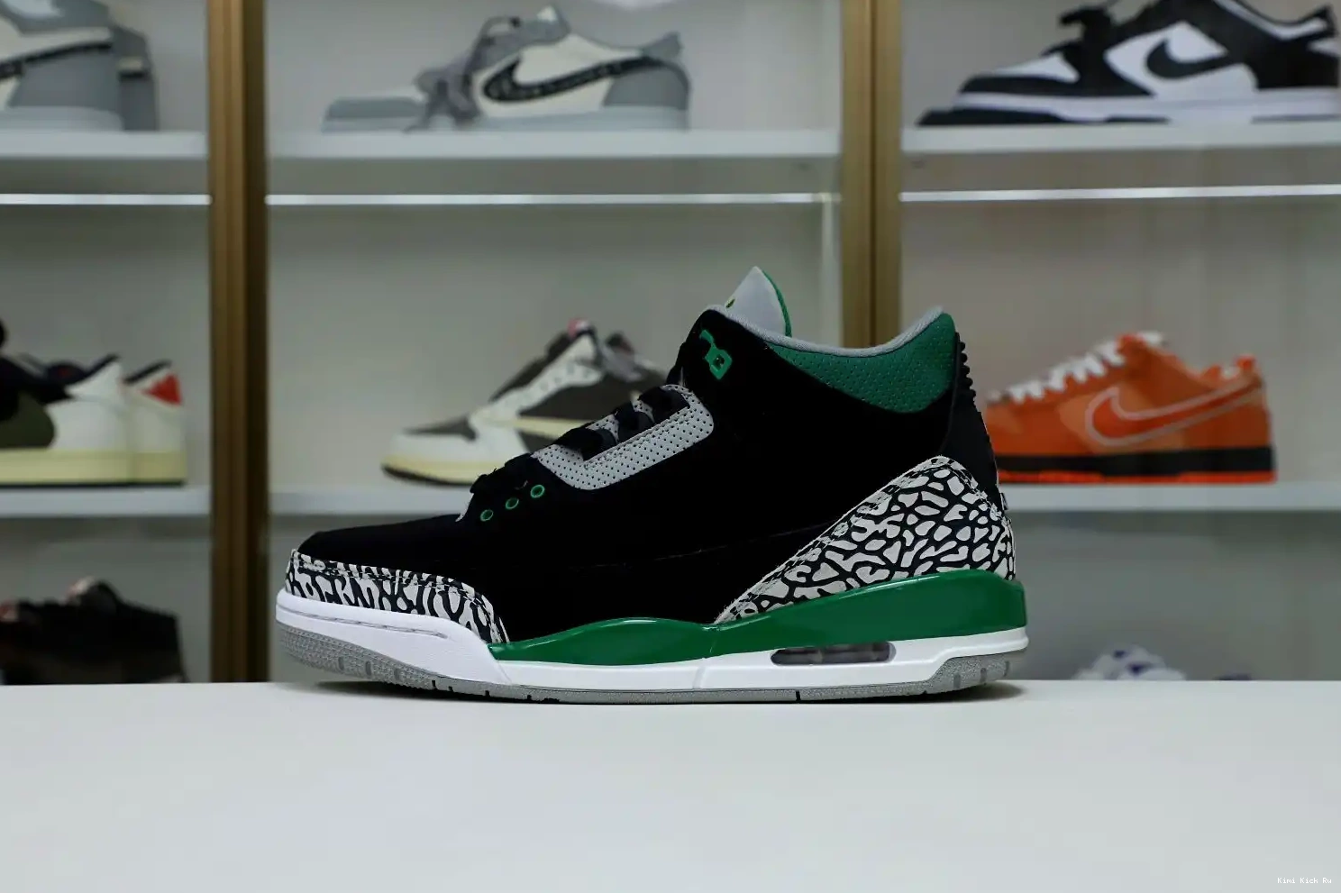 PINE GREEN 3 AIR Kimikick JORDAN 0420